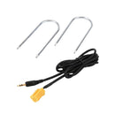 3.5mm Plug Audio Cable,Car AUX Adapter Line Input Wire for Peugeot 206, 207,