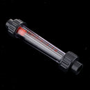 Grey+ Clear Pipeline Water Rotameter Flow Meter Flowmeter 10-100L/H