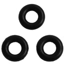 50pcs 12mm Oil Filter O-rings Rubber Washers Gaskets, Black