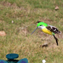 Solar Powered Rotating Humming Bird Flying Garden Ornament Path Decoration
