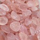 100g Natural Pink Rose Reik Quartz Mini Crystal Rocks Stones Healing Chakra %o