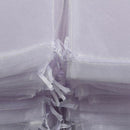 100pcs Pouch Sachet Pouch Bag Organza White 15x10cm wedding party dragee bo