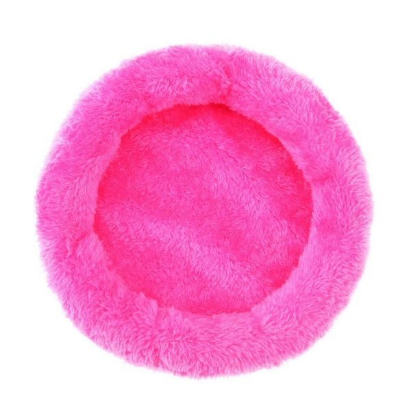 Animal Pet Hamster House Bed Washable Winter Warm Soft Mat(Rose Red)(L) A#S