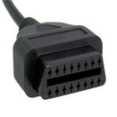 For 17 Pin OBD1 to 16 Pin OBD2 OBDII Diagnostic Connector Adapter Cable