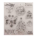 Christmas Ornaments DIY Scrapbook/Photo Album Craft Silicone Clear Stamps