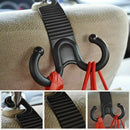 4 Pack Car Back Seat Headrest Hanger Holder Hooks for Purse Grocery Bag Clo E8F5