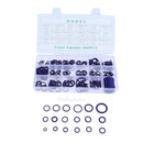 265pcs Assortment Kit Car HNBR Air Conditioning Rubber O Ring Seals Set Purple