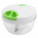 Manual Food Chopper For Vegetable Fruits Nuts Onions Hand power Mincer Blen
