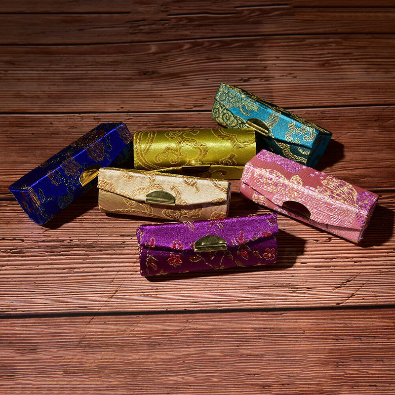 Fashion 9*3.5cm Lipstick Case Holder With Mirror Inside&Snap-On Closu BNAUFS Ew