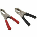 2 Pieces Metal Plastic Crocodile Clamp Alligator Car Caravan Battery Test C W1P3