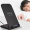 15W Fast Qi Wireless Charger Charging Dock Stand For iPhone11 XS For Samsun H2E9
