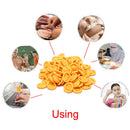 100PCS Non-slip Disposable Finger Cots Protective Latex Rubber Finger G Ew