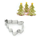 Christmas Tree Cookie Cutter Stainless Steel Biscuit Cutter Cookie MoldB Hn