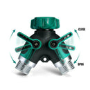 7Pcs Garden 2-Way Distributor Water Flow Y Hose Connector Nipple Gasket Ngg PIL