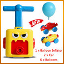 Fun Inertia Balloon Powered Car Toys Aerodynamics Inertial Kids Power 2020 F6Q3