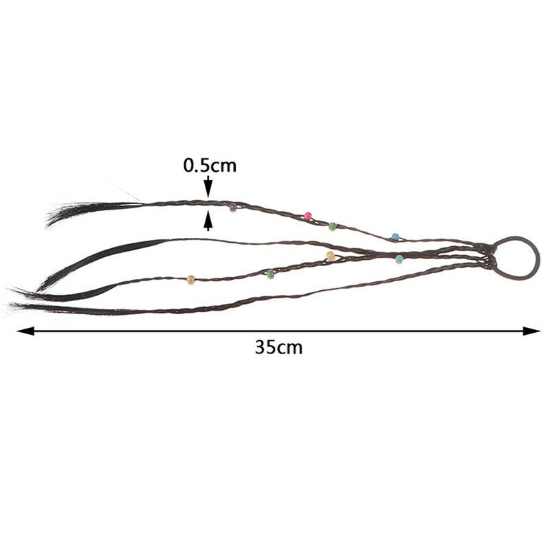1PC Bead  Women Hair Headband For Kid Elastic Rubber Band Hair AccessoriesJC!E