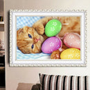 5D DIY Full Drill Diamond Painting Cat Cross Stitch Craft Kit Decor (WX056)