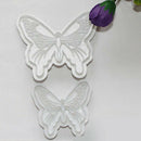 2Pcs/Set Butterfly Cake Fondant Sugarcraft Mould Cookie Plunger Cutter Mold Tool