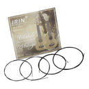 4X U101 ukulele strings nylon ukulele replacement strings nylon black strings&j