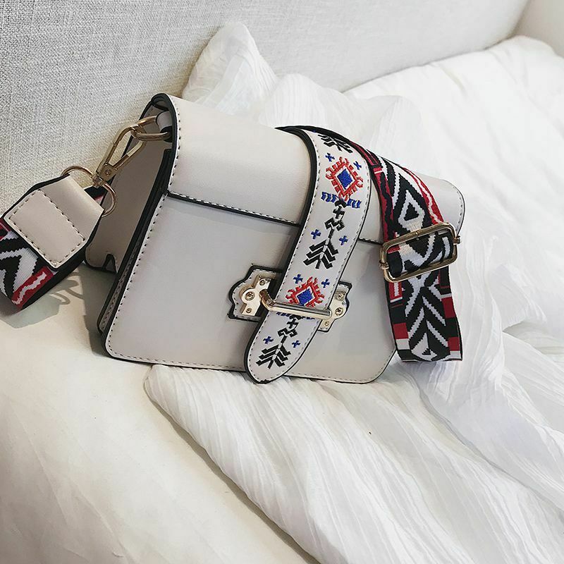 Mini Small Square Pack Shoulder Bag Crossbody Package Clutch Women Designer V3F3