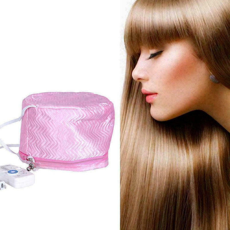 Electric Heating Cap Thermal Treatment Steamer Hair Q9I6 CapNice Care C6E0