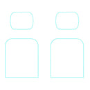 Tempered Glass Screen Lens Protector Set for DJI Pocket 2 Gimbal Camera (2)