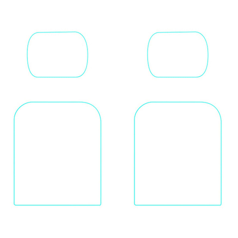 Tempered Glass Screen Lens Protector Set for DJI Pocket 2 Gimbal Camera (2)