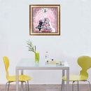 5D DIY Round Diamond Painting Cross Stitch Embroidery Rhinestone Home Decor