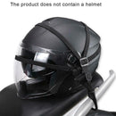 Motorcycle Motorbike Helmet Elastic Rope Strap Luggage Bungee Net W/ 2 Hook