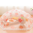 Food Cover Umbrella Style Anti Fly Mosquito Net Tent Hexagon Gauze For Table FT