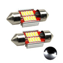 1x 12SMD 4014 LED Car Light Bulbs Dome Festoon Canbus Internal Plate Lamp White
