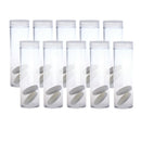 10X Acrylic Clear  Tube Capsule Box Holder Case Storage 27mm