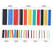 328pc Heat Shrink Tube Assorted Insulation Shrinkable Tube 2:1 Wire Cable Sleeve