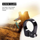1pc MTB Cycling Seat Tube Clip Bike Release Seatpost Clamp (30mm Black)