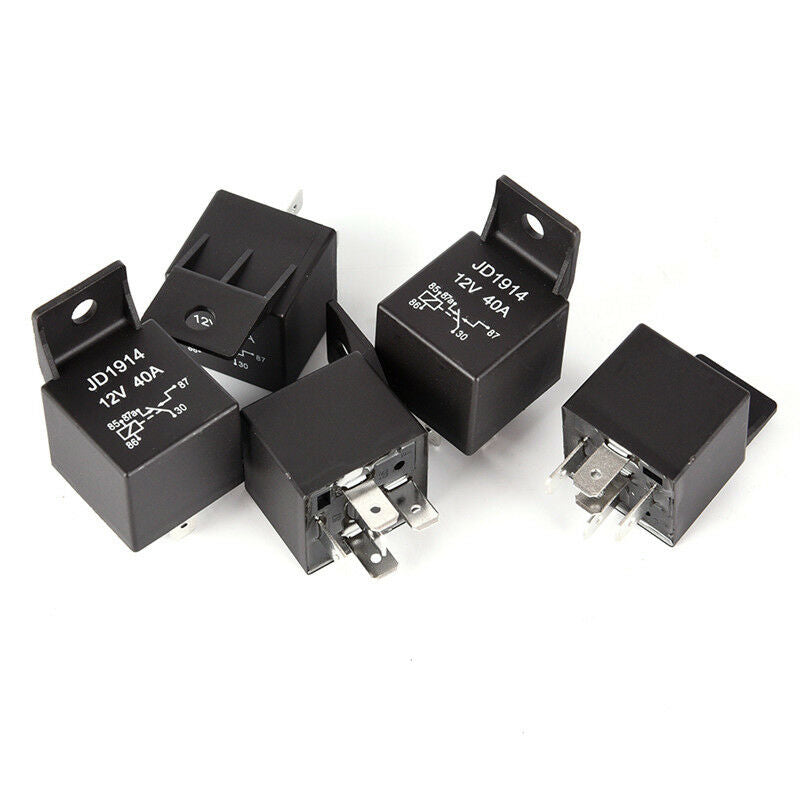 Waterproof Car Relay DC 12V 40A 4Pin Automotive Fuse Relay Normally Open Rela Gw