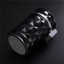 Blue Led Light Car Ashtray Fireproof Material Easy Clean Car Ashtray Fit Mo O8I5