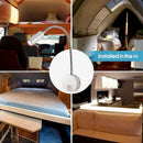 DC 12V Reading Light with USB Charging Port RV Interior Lights Flexible LED