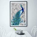 5D Diamond Embroidery Painting DIY Peacock  Stitch Craft Kit Cross Right