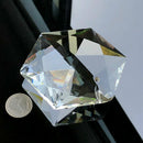 Large Clear Ornament Part Hexagram Art 100mm Crystal Chandelier Prisms Pendant