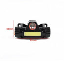 Outdoor Camping Running LED Headlamp Magnetic USB Rechargeable COB Headlight