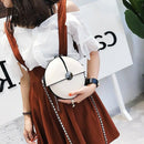 Fashion Women Chain Bag Lady Messenger Bag Small Round Bag Spring Summer Cu U1N4