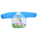 Long Sleeve Waterproof Coverall Baby Animals Toddler Scarf Feeding Smock