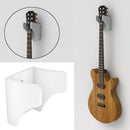 Wall Mounted Guitar Hanger Stand for Hanging Guitar Save Space White