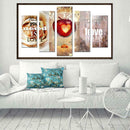 Love 5D DIY Full Drill Diamond Painting Needlework Cross Stitch Kit Decor