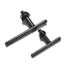 2X Drill Chuck Keys 10mm 3/8" and 13mm 1/2" Black Replacement Chuck Key Tools LJ