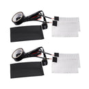 2 Set Motorcycle ATV Snowmobile Scooter Heated Pads Hot Pads Handlebars Grip 12V