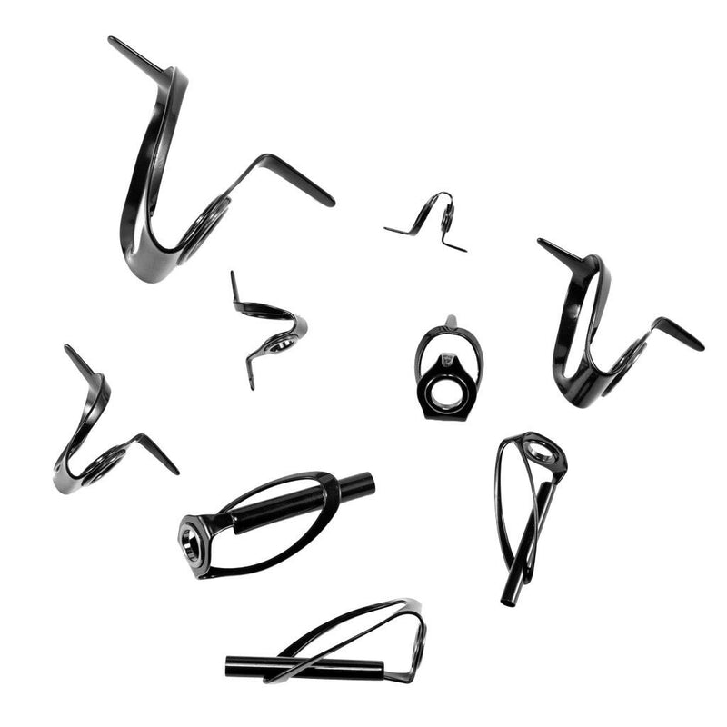 9pcs Stainless Steel & Ceramic Heavy Duty Boat Fishing Guides with Tip Tops