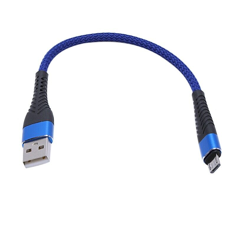 0.2M USB Cable Android Charger Data Cable, Micro-USB Fish Tail Braided Dura S9P8