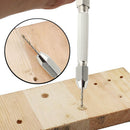 Double Head Chuck Pin Vice Handle Mini Hand Drill Walnut Perforated Tools PCB