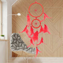 New Double Ring Feather Dream Catcher Wall Hanging Home Car Decor Craft